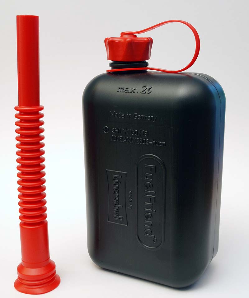 FUELFRIEND-BIG 2 Liter Reservekanister Benzinkanister Kanister small Jerrycan 